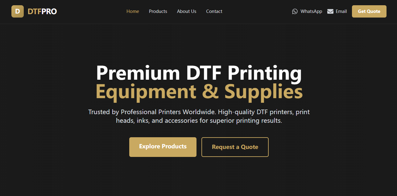 DTFPrinting外贸自建站